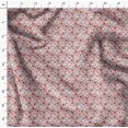 thumbnail image 4 of Soimoi Red Modal Satin Fabric Scorpions Insects Printed Fabric 1 Yard 42 Inch Wide, 4 of 6