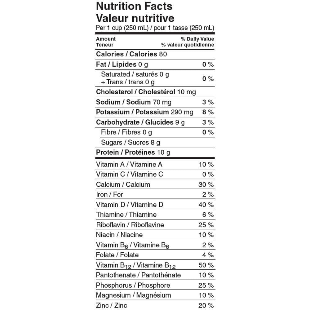 Natrel Lactose Free 0% Skim Milk 4L