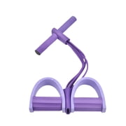 21 Fitness Resistance Bands-4 Tube Pedal Ankle Puller, Sit up Leg Stretch Rope Exercise Bands with Handles, Stretching Workout Fitness Bands for Arm Weights Exercise Equipment