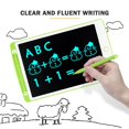 thumbnail image 2 of HLONK 10 Inch Electronic Graphics Tablet  LCD Writing Tablet Mini Drawing Pad Doodle Board Educational Learning Toys Gifts For Kids And Adults 2PCS (Pink/Green), 2 of 7