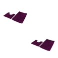 thumbnail image 2 of kurtrusly 1/2/3 Polyester Chenille Rug Carpet With Soft Texture Good Stepping Feeling And Strong Grip Prompt Deep Purple 50*80+50*50 2PCS, 2 of 6