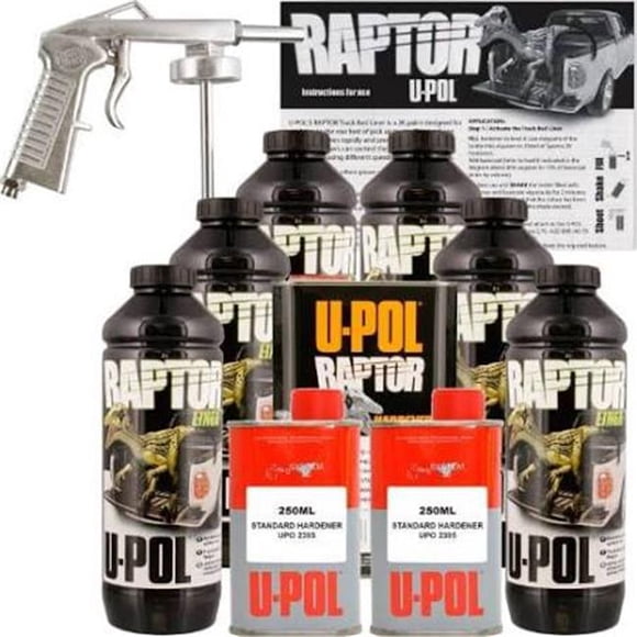 U-POL Products UPL-UP4802 Raptor Tintable Urethane Truck Bed Liner Kit