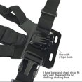 thumbnail image 3 of Mobile Phone Chest Mount Harness Strap Holder Action Camera Adjustable Nylon Straps  Chest Strap for 4-5.5inch Phones, 3 of 8