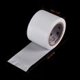 thumbnail image 2 of Unique Bargains 4cmx13m Non-Adhesive Thick Tube Protector Wrap Pipe Protective Tape White 3Pack, 2 of 5
