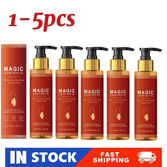 1-5X Magical Body Oil Is Full Firm Firming And Moisturizing For The Ski n NEW