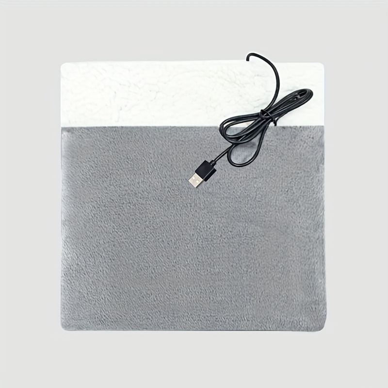 SNNROO USB Powered Heating Pad for Feet - Non-Scented Whole Body Use Foot Warmer  Portable Office & Home Electric Foot Heating Cushion  Cozy Unscented Heat Therapy Mat for Cold Weather Wi