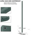 thumbnail image 3 of iPad Pro 2016 9.7 Inch [ Pro 9.7 ] A1673 A1674 A1675 MLMP2LL/A MM172LL/A MLMN2LL/A MLMW2LL/A Full Body Protective Soft Back Cover with Wake/Sleep Feature - Dark Green, 3 of 7