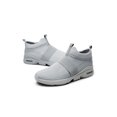 thumbnail image 4 of MAWCLOS Espadrilles pour Hommes à Tige Basse, Bout Rond, Doublées Chaudes, Espadrilles Décontractées Plates, Chaussures de Marche Sport, Gris 11, 4 of 9