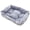 Gris m, variante sur Lit pour Chat et Chien, Lit pour Animal Chaud et Réchauffant, Lit de Couchage Confortable pour Chats