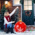 thumbnail image 3 of Gift for Her,Party Decorations,60CM Outdoor Christmas Inflatable Decorated Ball Giant Christmas Inflatable Ball Christmas Tree Decorations, 3 of 5