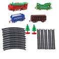 thumbnail image 2 of LSLJS Christmas Toy Train Electric Rail Car Children's Car Gift Xmas Train Gift for Kid, 2 of 3