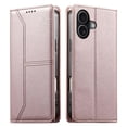 thumbnail image 2 of RFID Blocking Wallet Case for iPhone 17 Magnetic Leather Flip Cover with Stand Pink, 2 of 7