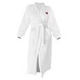 thumbnail image 4 of Ihph7 Fluffy Robe Plush Robes for Women Long Robes for Women Fleece Robe Long Sleeve Robes for Women Full Length Robe Shower Robe for Women Winter Robes for Women White XL, 4 of 4