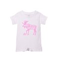 thumbnail image 1 of Protéger le Grand Air Justaucorps pour Bébé T-Romper - Blanc - Logo Rose - 24M, 1 of 2