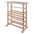 thumbnail image 1 of Winsome Vinny 24-Bottle Wine Rack, Natural - 83024, 1 of 7