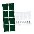 thumbnail image 3 of Siruishop 8 Pcs Poids pour Rideaux d'Extérieur Pratiques Robustes contre le Vent pour Patio Extérieur Vert, 3 of 8
