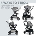 thumbnail image 2 of Système de voyage, Willow Brook de Britax, Onyx Glacier, 2 of 9