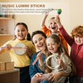 thumbnail image 2 of 20 Pcs Bâtons de Rythme pour Enfants de 8 Pouces Bâtons Lummi de Musique Claves Classiques en Bois Instrument de Percussion Musical Bâtons de Musique, 2 of 8