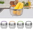 thumbnail image 4 of Panier Vapeur en Maille Panier Vapeur Passoire en Acier Inoxydable et Insert pour 6 Instant Pots Accessoires avec Poignée, 4 of 4