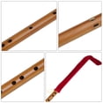 thumbnail image 2 of Wooden Piccolo Practical Small Flute Traditional Musical Instrument (Key E), 2 of 9