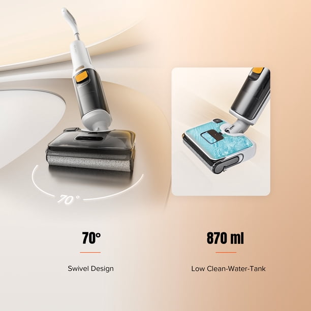 Roborock F25 RT Cordless Wet Dry Vacuum Cleaner and Mop | 20,000