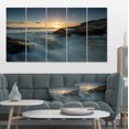 thumbnail image 1 of Sydney Seashore at Sunset - Seascape Canvas Art Print, 1 of 3