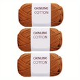 thumbnail image 1 of Unbranded Cotton-Nylon Blended Solid Color Yarn, 3 Skeins, 1 of 5