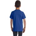 thumbnail image 5 of Youth Fine Jersey Tee, L, Vintage Royal, 5 of 5