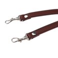 thumbnail image 3 of Esquirla Adjustable Leather Shoulder Bag Strap Belt Replacement Clasps Light Light Brown, 3 of 8
