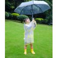 thumbnail image 3 of Imperméable Réutilisable Plus Épais Poncho de Pluie Veste Imperméable pour Enfants Garçon Fille, Pieuvre, S, 3 of 6