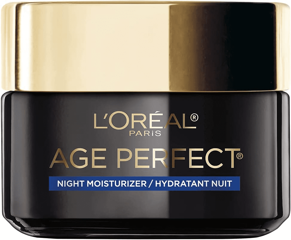 L'Oréal Paris Night Moisturizer, Age Perfect Cell Renewal, Antioxidant Recovery Complex - Reduces look of Wrinkles, For Firmer & More Radiant, 48 ml