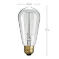 thumbnail image 5 of 60W Vintage Edison S60 Squirrel Cage Incandescent Filament Light Bulb, 5 of 5