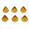 thumbnail image 4 of Esquirla 6 Pcs Clear Glass Bottle Charm Pendant DIY Craft Jewelry Making Brown, 4 of 7