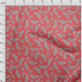 thumbnail image 4 of oneOone Rayon Dark Peach Fabric Craft Projects Decor Fabric Printed By The Yard 56 Inch Wide-M3, 4 of 4