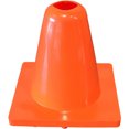 thumbnail image 1 of PRISP Cône en PVC Orange Souple - Cône d'Entraînement Résistant pour l'Intérieur et l'Extérieur, 1 of 2
