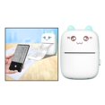 thumbnail image 2 of lionlar tooth Mini Pocket Thermal Printer Wireless Note Receipt Photo Phone Printer Blue Green + 1 roll, 2 of 8