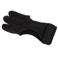thumbnail image 3 of Bow  Finger Guard, Breathable  Glove Universal Traditional Wear Resistant Protective Comfortable  For Beginner For Competition Archery L, 3 of 8