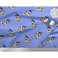 thumbnail image 3 of Soimoi Poly Georgette Fabric Basset Hound Dog Decor Fabric Printed Yard 52 Inch Wide, 3 of 3