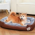 thumbnail image 5 of Dog Beds For Medium Dogs Washable Dog Bed Comfortable And Breathable Pet Bed Rectangle Warming Dog Bed For Medium Dogs, 5 of 5