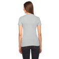thumbnail image 2 of Women’s Fine Jersey Tee, 2XL, New Silver, 2 of 3