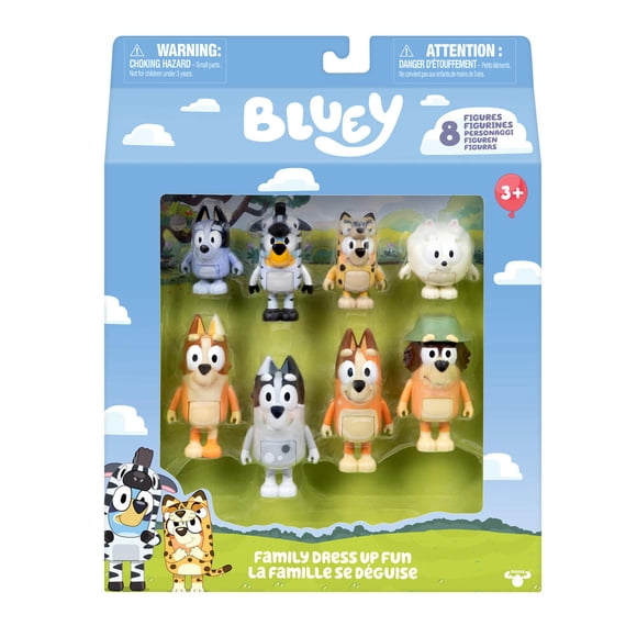 Pack exclusif Bluey Figure 8