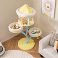 thumbnail image 3 of Costway Multi-Layer Cat Tree Cat Tower with Open Condo 2 Removable Perches Dangling Balls, 3 of 10