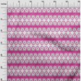 thumbnail image 2 of oneOone Polyester Lycra Fabric Peacock Feather Ikat Printed Fabric 1 Yard 56 Inch Wide, 2 of 4