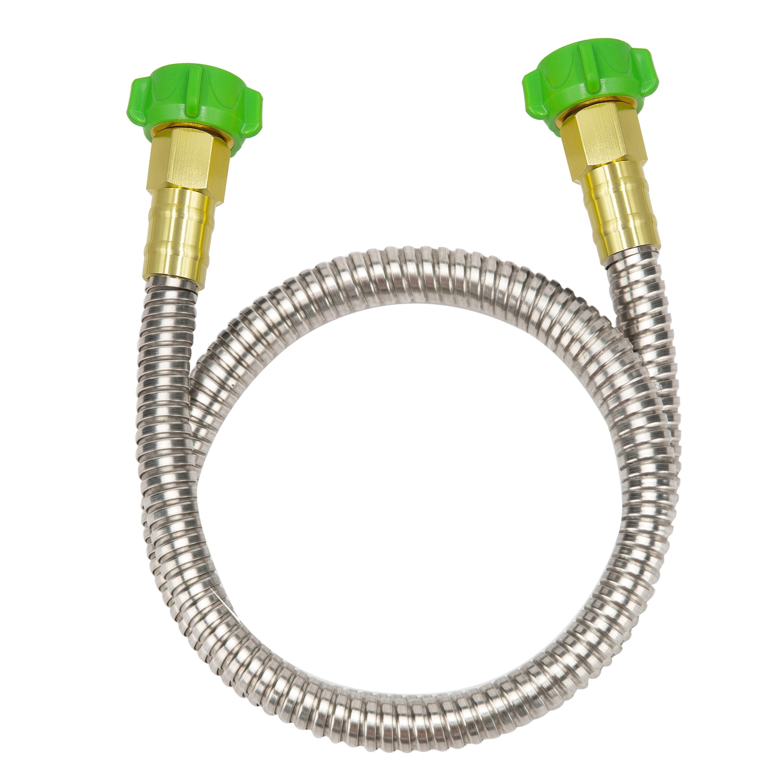 EcoNesxp ft. Short Garden Hose Flexible and Lightweight Water Hose 3 ft. Short Garden Hose Stainless Steel 304 Stainless Steel