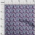 thumbnail image 2 of oneOone Cotton Cambric Purple Fabric Floral Sewing Craft Projects Fabric Prints By Yard 42 Inch Wide, 2 of 4
