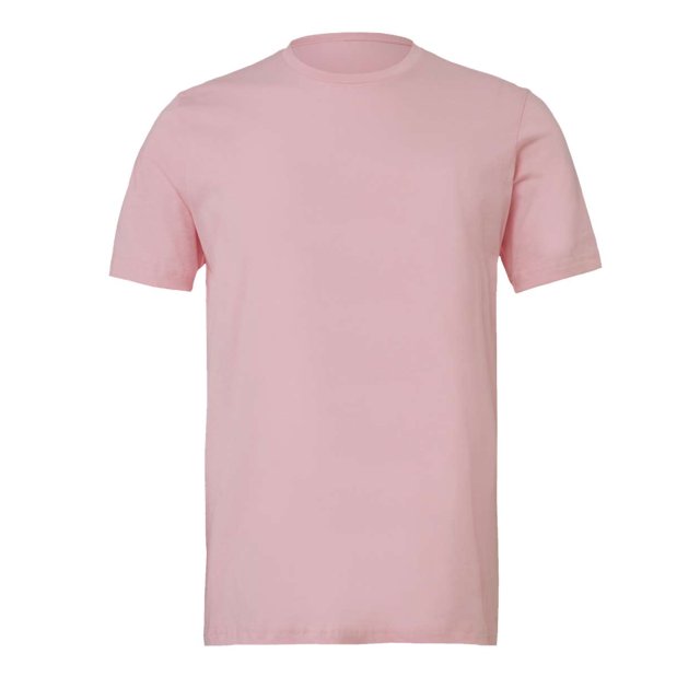 Bella Canvas Men`s 3001c, 4XL, Pink