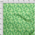 thumbnail image 3 of oneOone Cotton Poplin Light Green Fabric Floral Botanical Sewing Craft Projects Fabric Prints By Yard 56 Inch Wide, 3 of 4