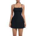 thumbnail image 4 of LOVZFMLL Robe Ample à Col Rond pour Femme Noir m, 4 of 8