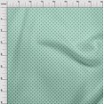 thumbnail image 4 of oneOone Polyester Spandex Light Mint Green Fabric Florals Craft Projects Decor Fabric Printed By The Yard 56 Inch Wide, 4 of 5