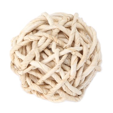 Corn Husk Toy Ball, Safe Small Animal Chew Toy  For  For Hamster